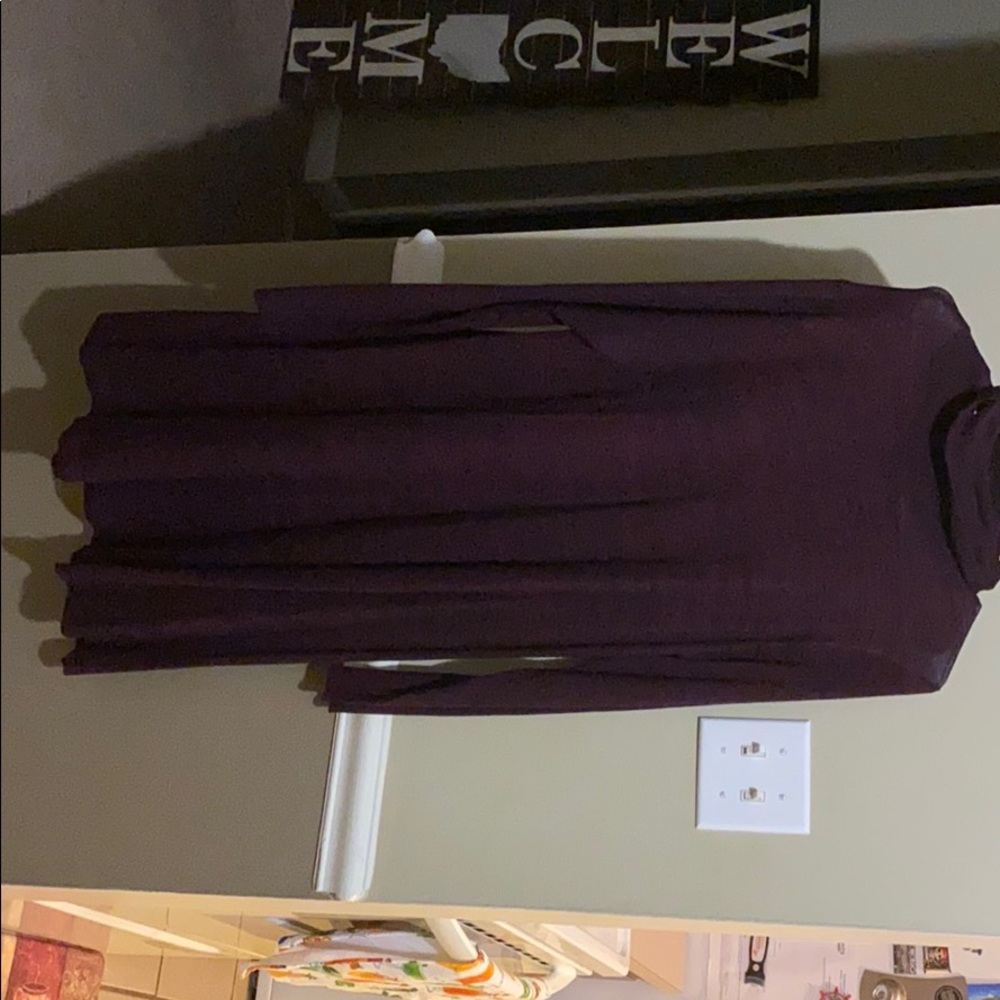 Long sleeve turtleneck dress